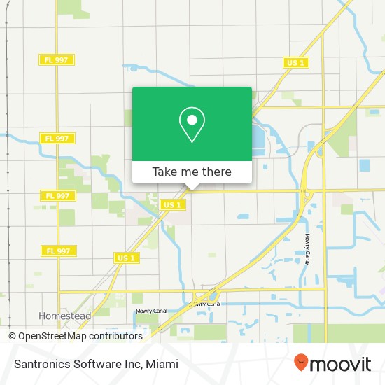 Mapa de Santronics Software Inc