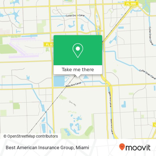 Mapa de Best American Insurance Group