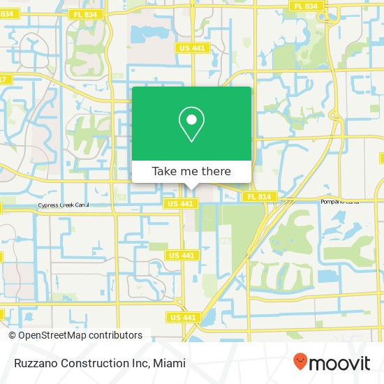Ruzzano Construction Inc map