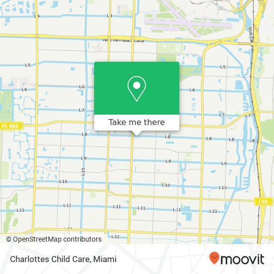 Mapa de Charlottes Child Care