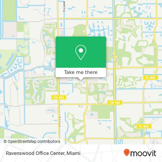 Ravenswood Office Center map