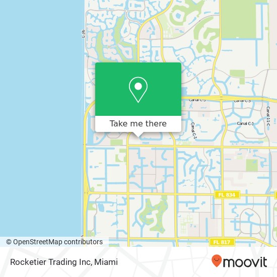 Rocketier Trading Inc map