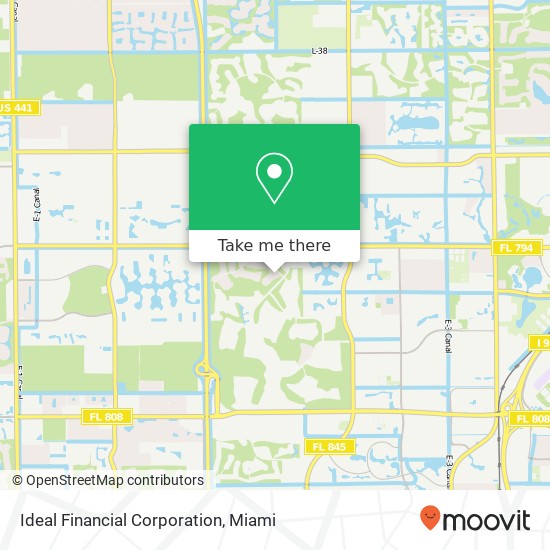 Ideal Financial Corporation map