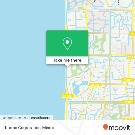 Mapa de Karma Corporation