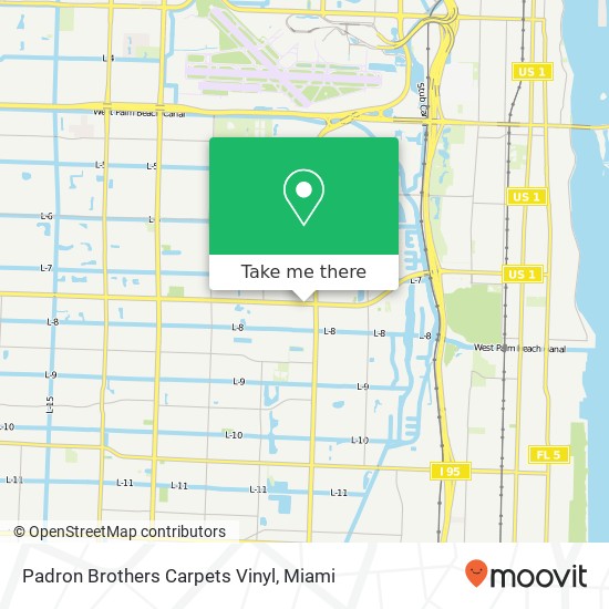 Mapa de Padron Brothers Carpets Vinyl