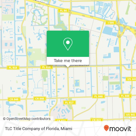 TLC Title Company of Florida map