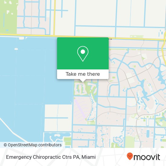 Emergency Chiropractic Ctrs PA map