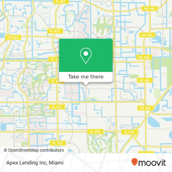 Apex Lending Inc map