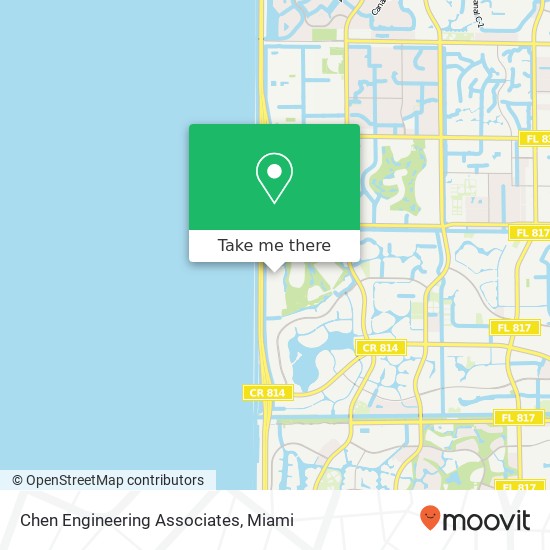 Mapa de Chen Engineering Associates