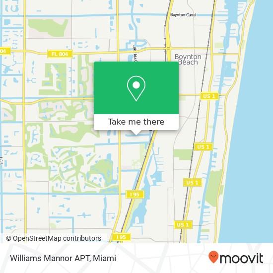 Williams Mannor APT map