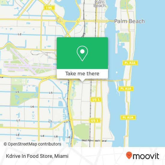 Kdrive In Food Store map