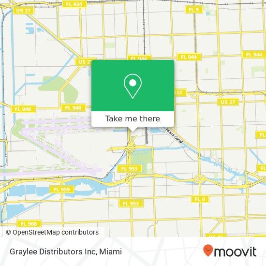 Mapa de Graylee Distributors Inc