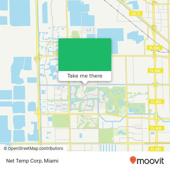 Net Temp Corp map
