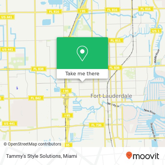 Tammy's Style Solutions map