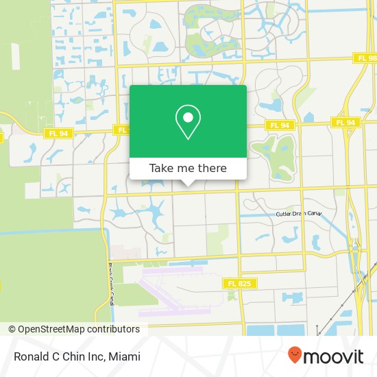 Ronald C Chin Inc map