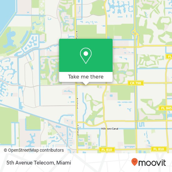 5th Avenue Telecom map