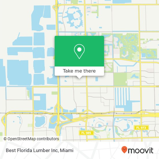 Best Florida Lumber Inc map