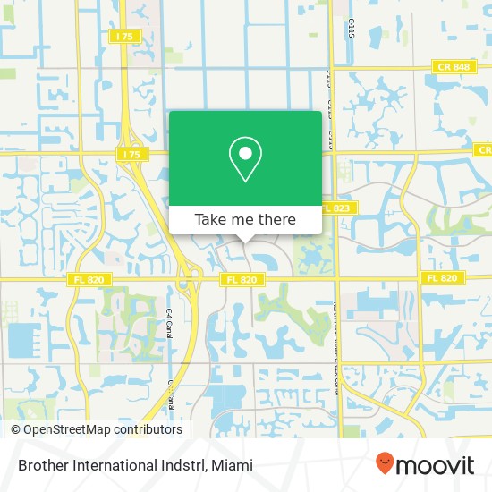 Brother International Indstrl map