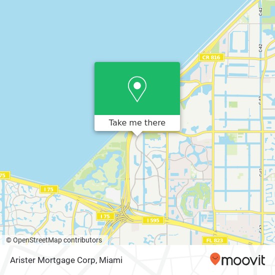 Arister Mortgage Corp map