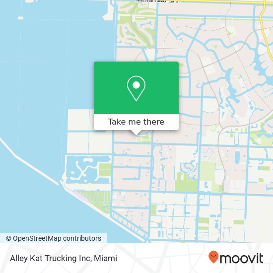 Alley Kat Trucking Inc map