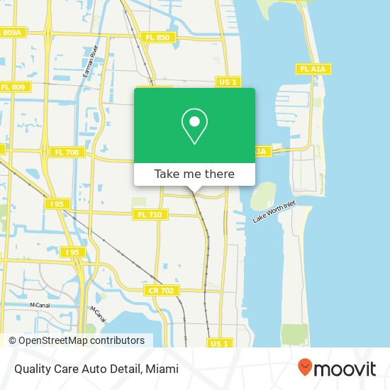 Quality Care Auto Detail map