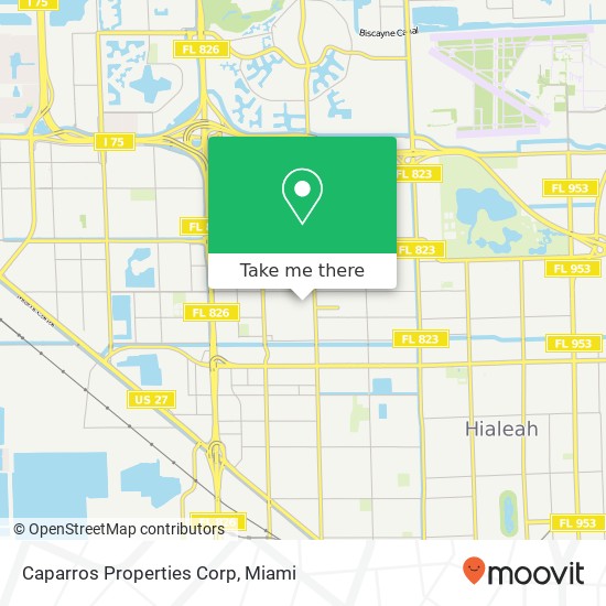 Mapa de Caparros Properties Corp