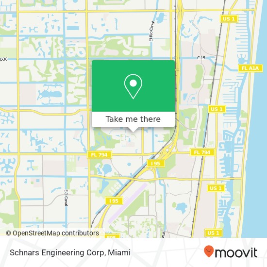 Schnars Engineering Corp map