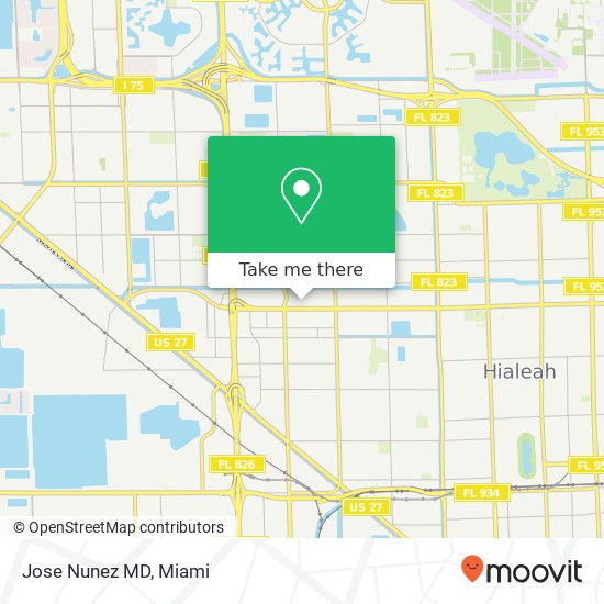 Jose Nunez MD map