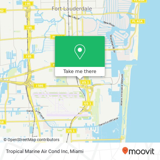 Tropical Marine Air Cond Inc map