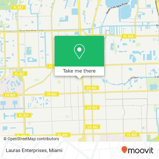 Mapa de Lauras Enterprises