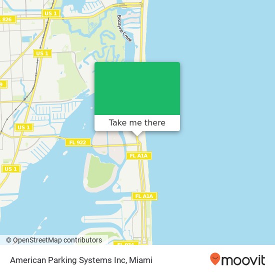 Mapa de American Parking Systems Inc