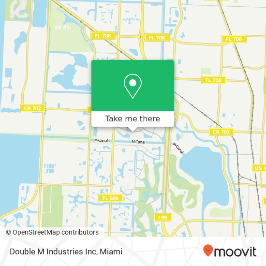 Double M Industries Inc map