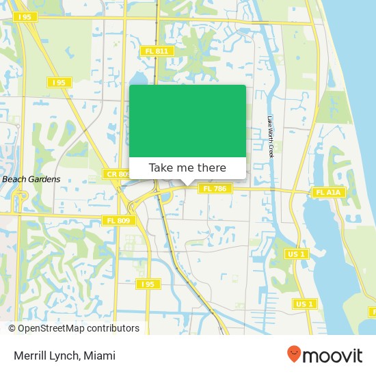 Merrill Lynch map