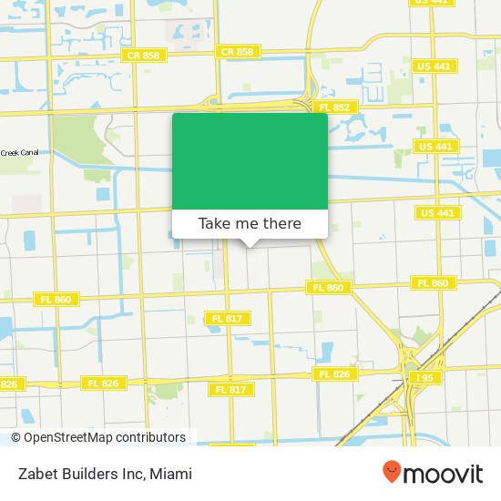 Zabet Builders Inc map