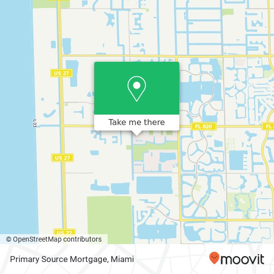 Primary Source Mortgage map