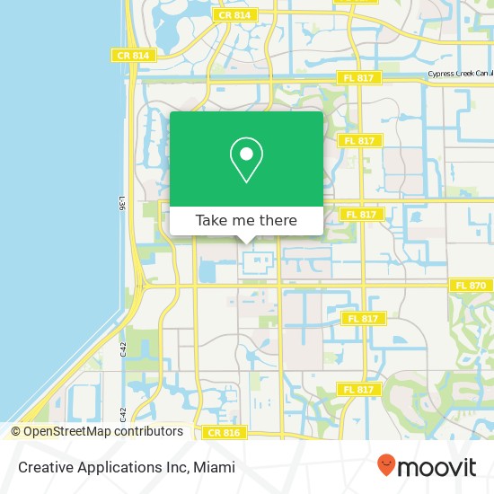 Mapa de Creative Applications Inc