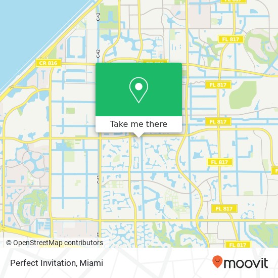 Perfect Invitation map