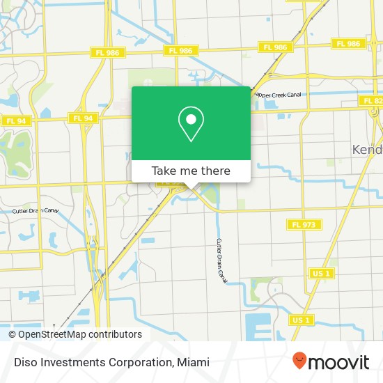 Mapa de Diso Investments Corporation