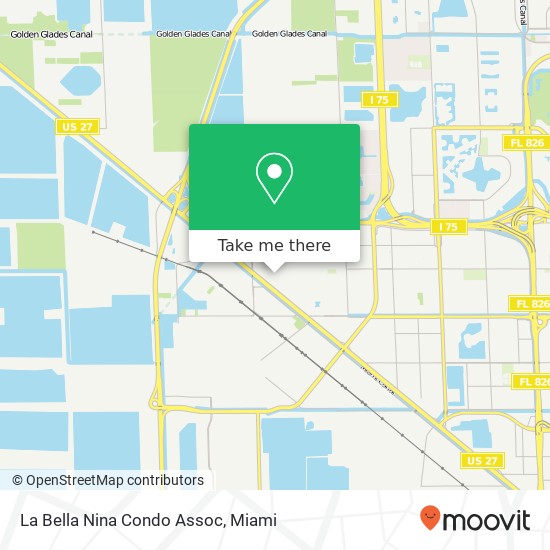 Mapa de La Bella Nina Condo Assoc