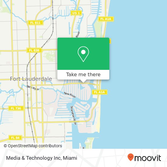 Mapa de Media & Technology Inc