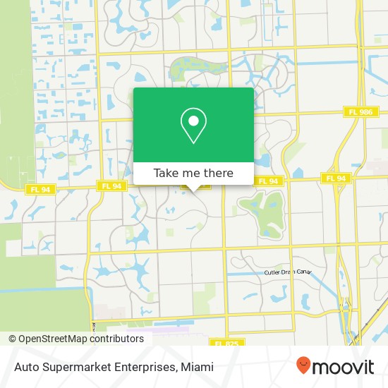 Mapa de Auto Supermarket Enterprises