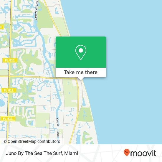 Juno By The Sea The Surf map