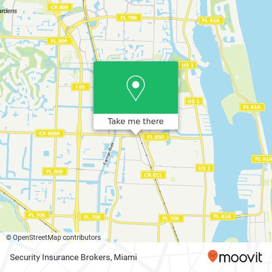 Security Insurance Brokers map