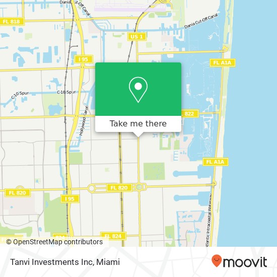 Tanvi Investments Inc map
