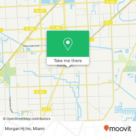 Mapa de Morgan Hj Inc