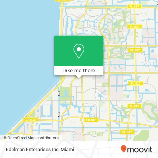 Edelman Enterprises Inc map