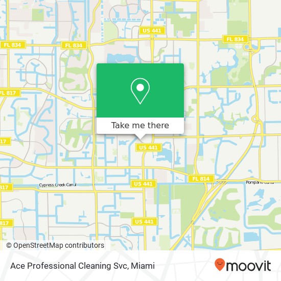 Ace Professional Cleaning Svc map