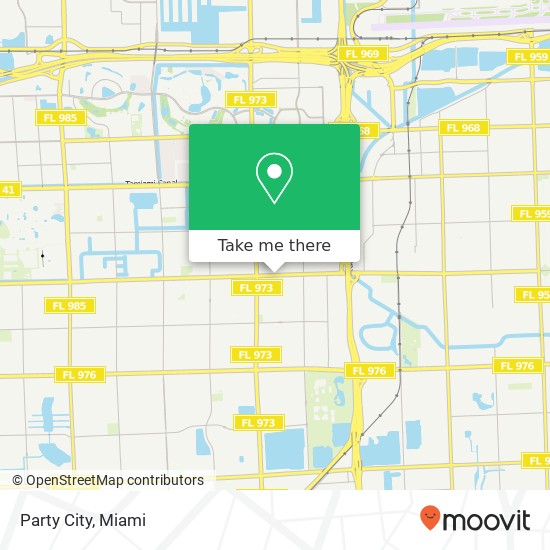 Party City map