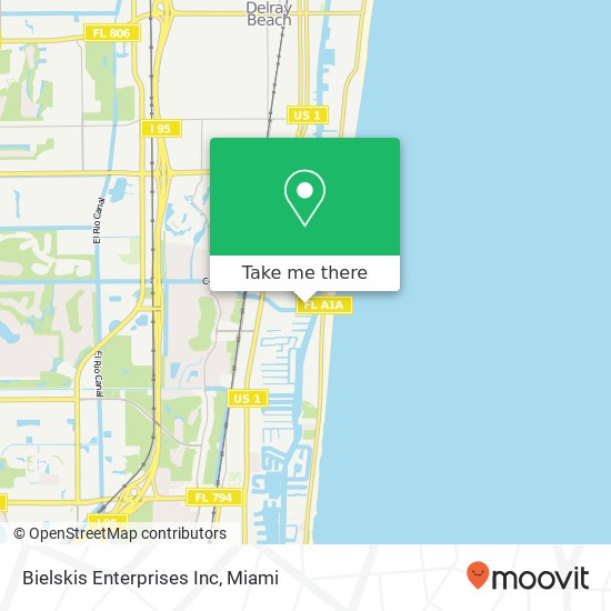 Bielskis Enterprises Inc map