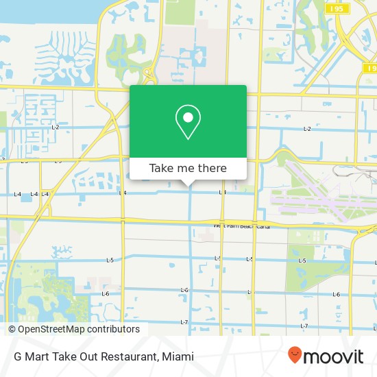 G Mart Take Out Restaurant map